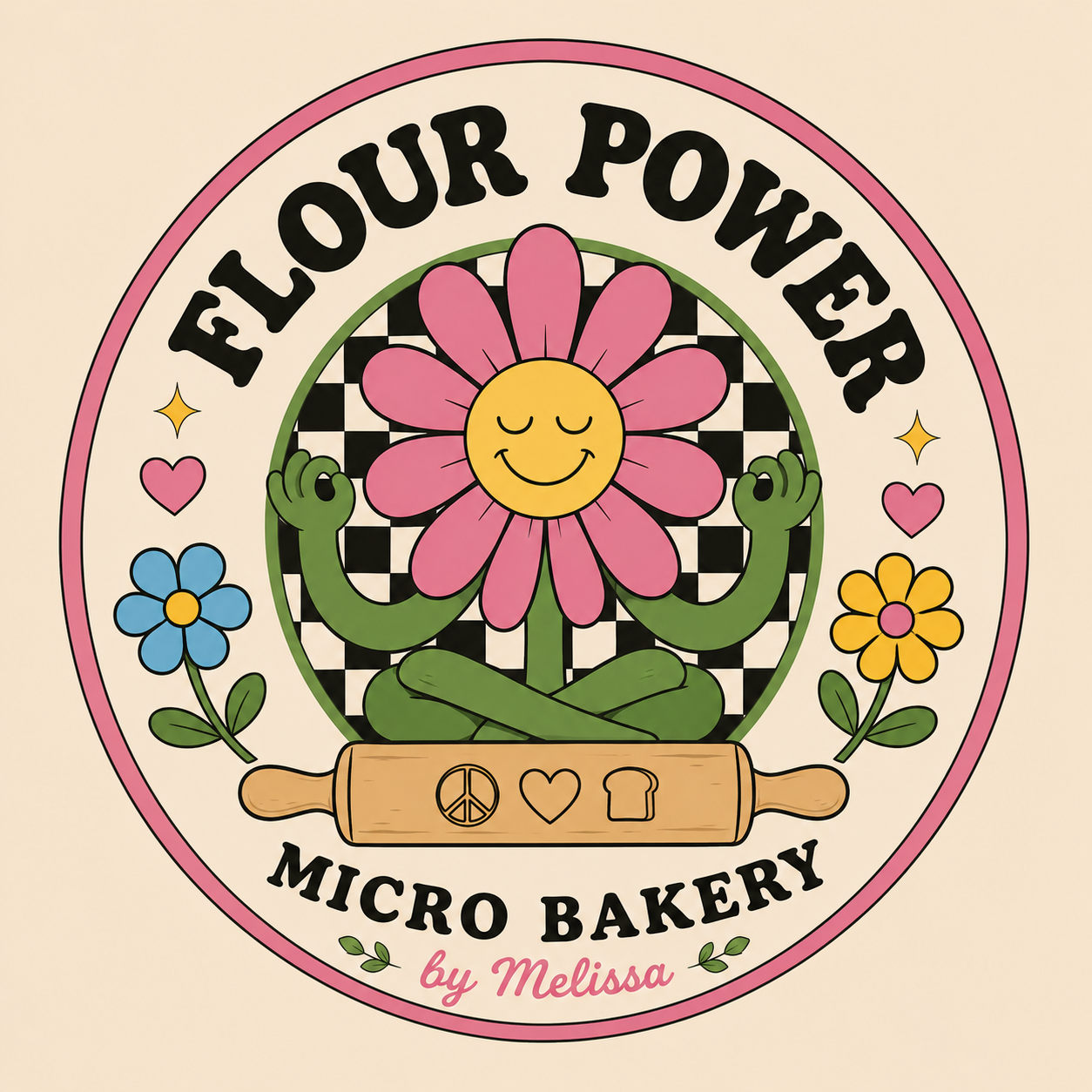 Flour Power Micro Bakery logo